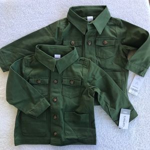 Toddler boy size 18m shirt jacket.